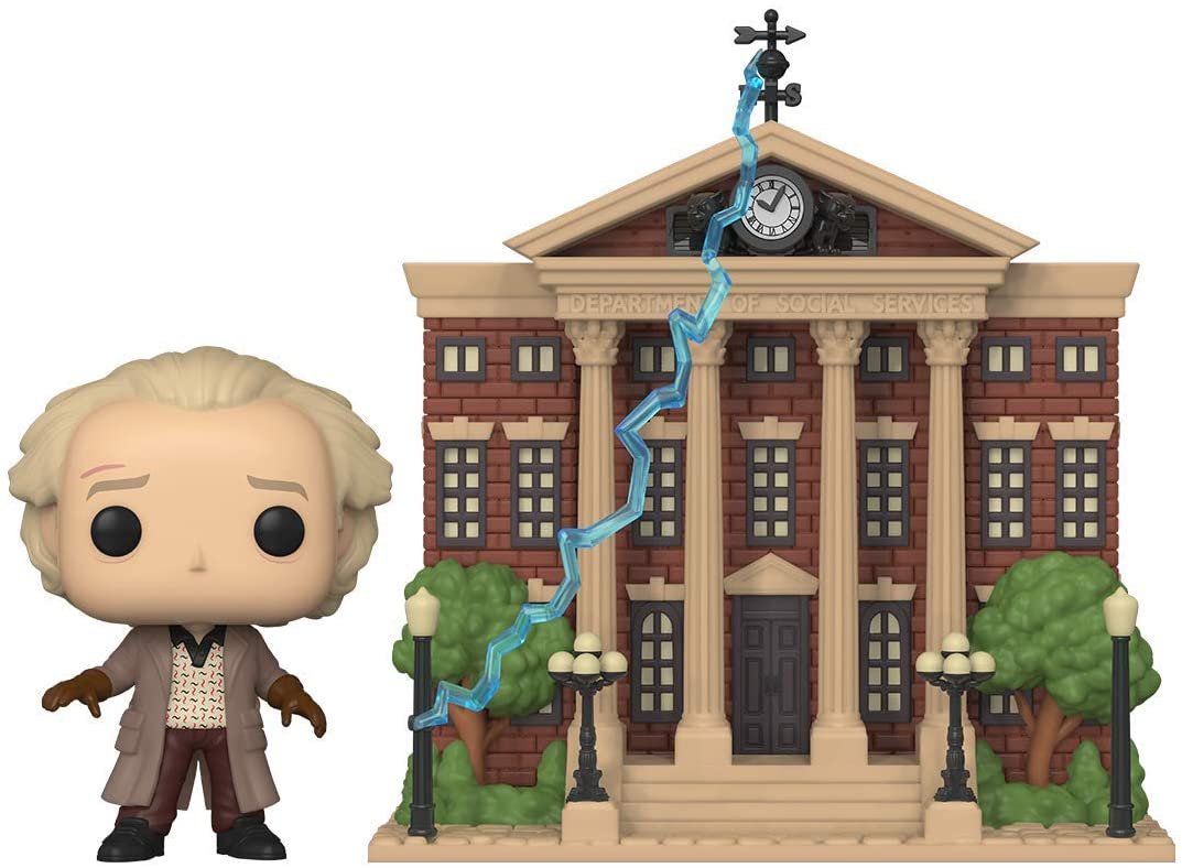 Back to the Future Doc with Clock Tower POP! Vinyl Figure