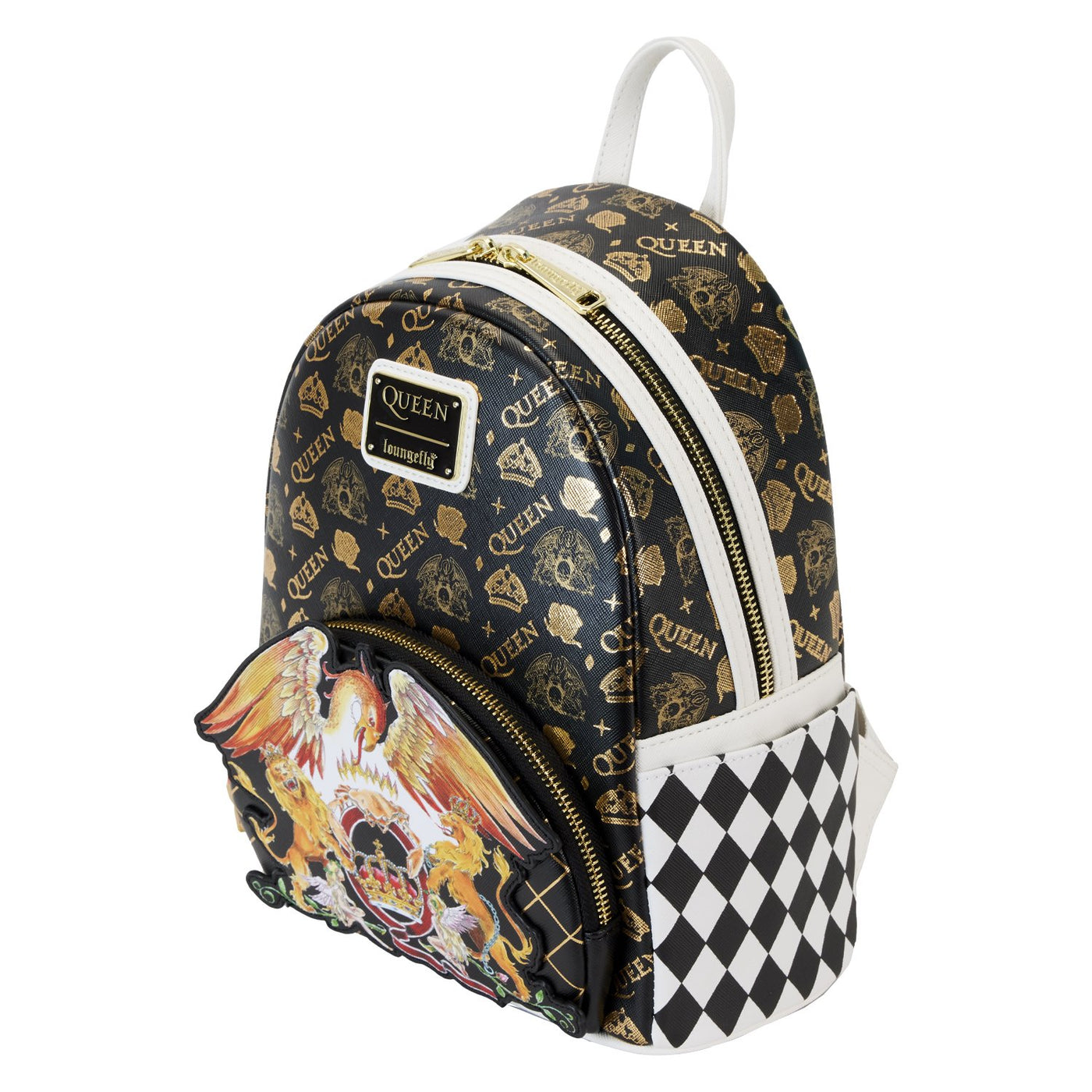 Loungefly Queen Logo Crest Mini Backpack - Top View