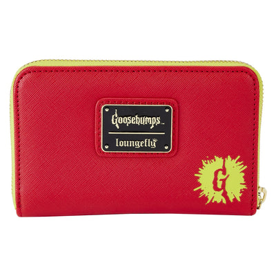 Loungefly Sony Goosebumps Book Cover Zip-Around Wallet - Back
