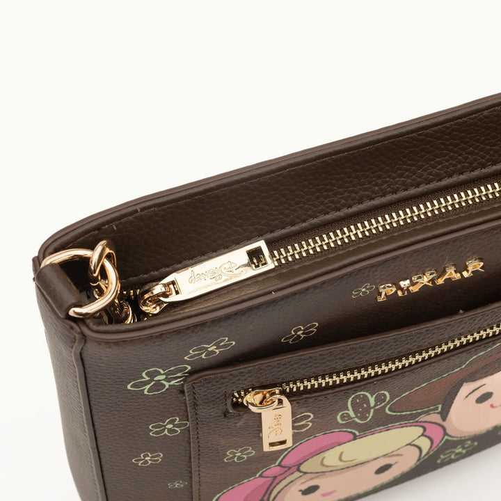 WondaPop Designer Series Disney Pixar Toy Story Woody and Bo Peep Crossbody - Top View