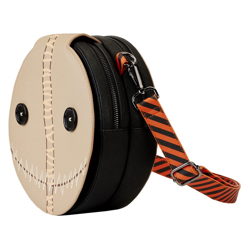 Loungefly Legendary Pictures Trick 'r Treat Sam Pumpkin Crossbody - Side View