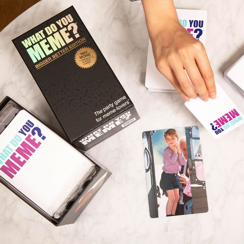 810816031262 - What Do You Meme?® Bigger Better Edition Adult Card Game - Game Play A