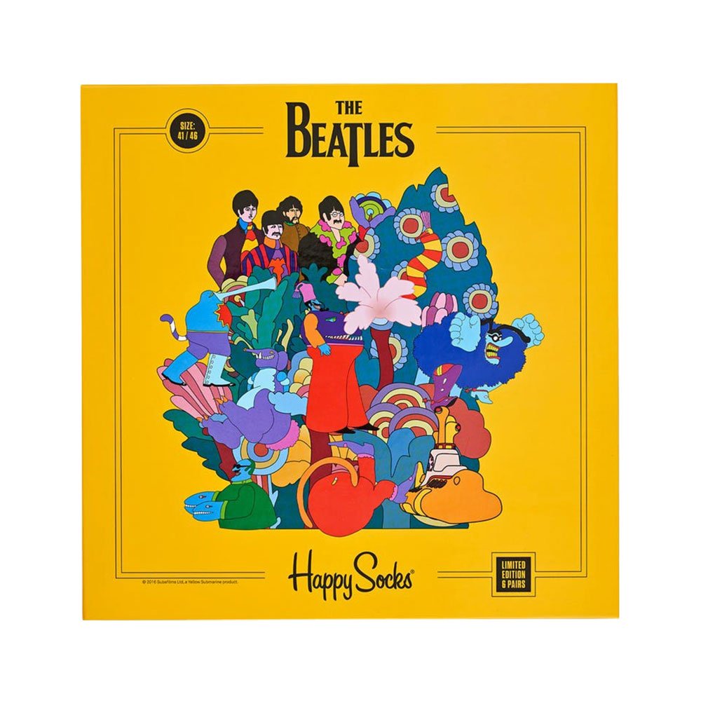 Happy Socks The Beatles Collector Socks Box 6-Pack