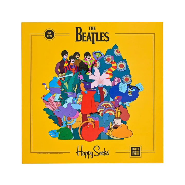 Happy Socks The Beatles Collector Socks Box 6-Pack