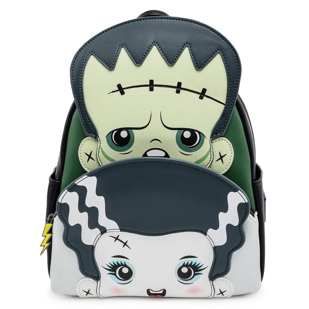 Loungefly Universal Monsters Frankie & Bride Cosplay Backpack