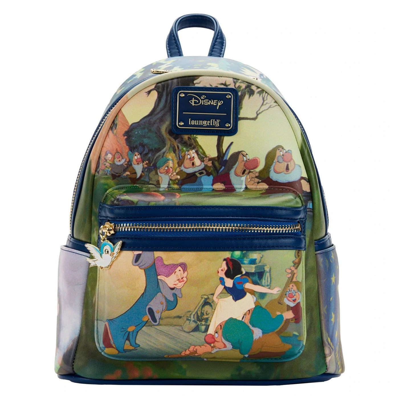Loungefly Disney Snow White Scenes Mini Backpack - Front