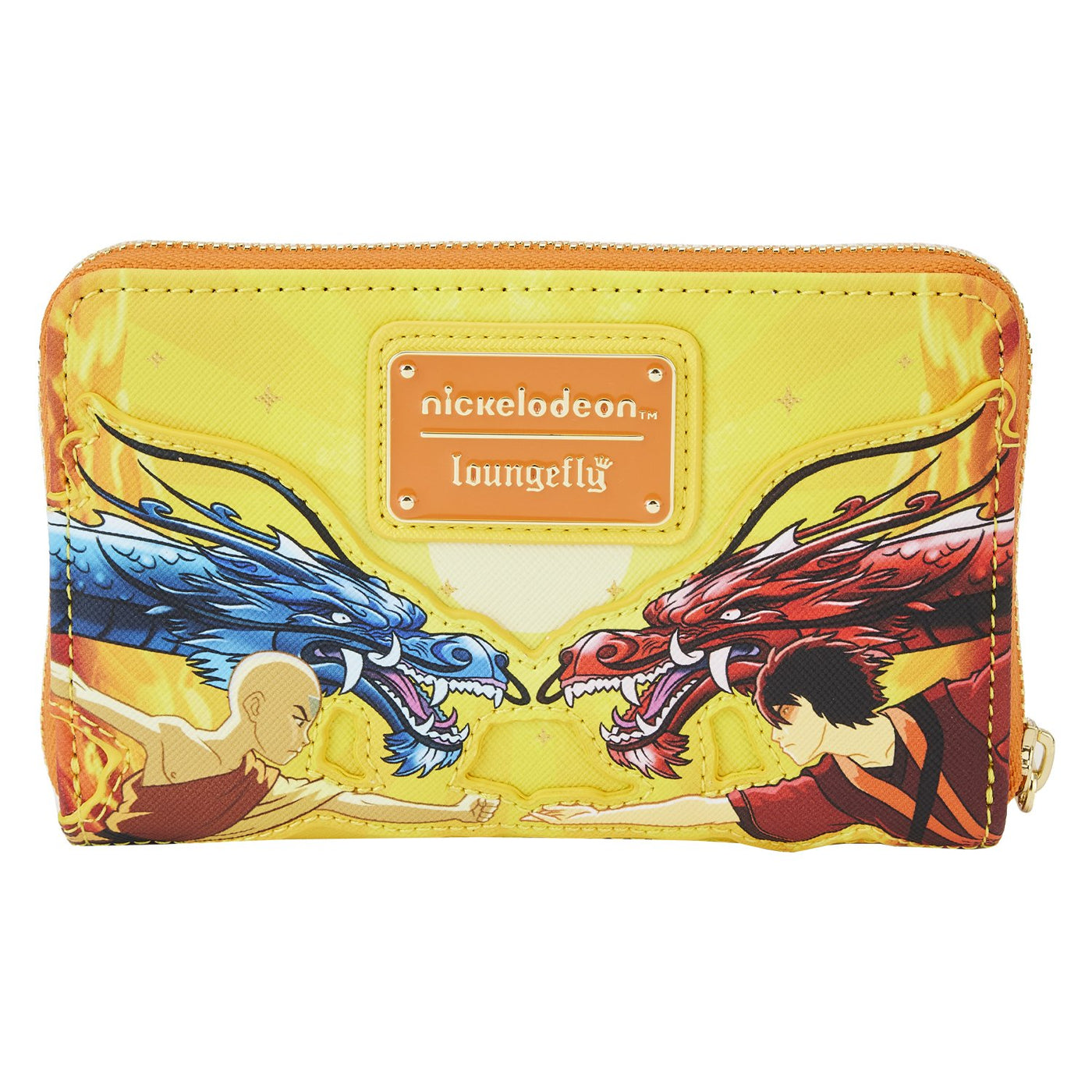 671803395206 - Loungefly Nickelodeon Avatar The Last Airbender The Fire Dance Zip-Around Wallet - Back