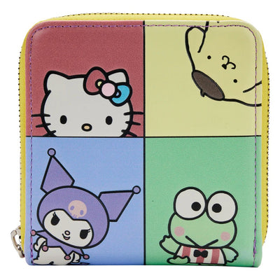 Loungefly Sanrio Hello Kitty And Friends Color Block Wallet - Front