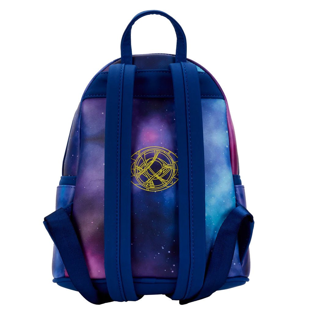 Loungefly Marvel Dr. Strange Multiverse Glow in the Dark Mini Backpack - Back