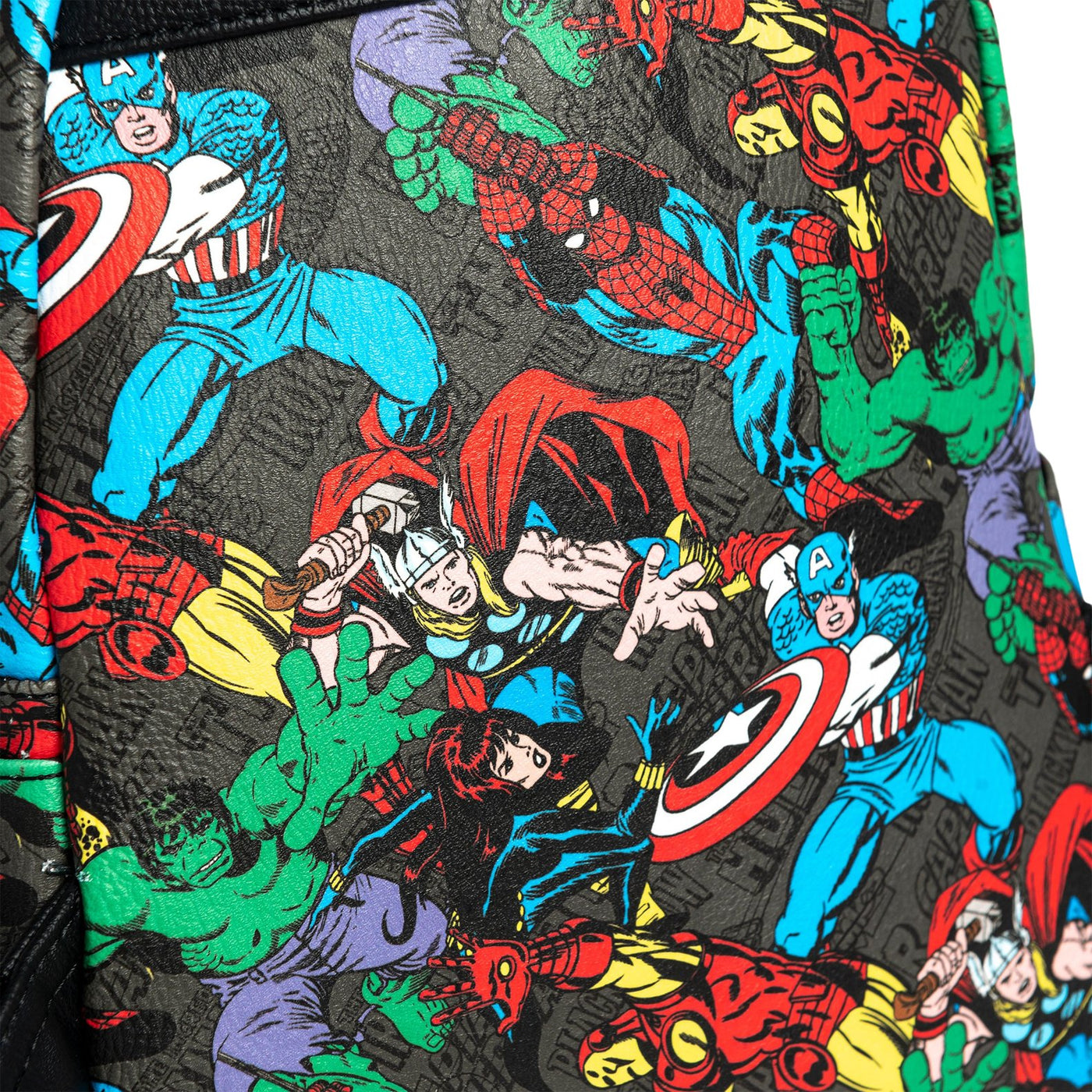 707 Street Exclusive - Loungefly Marvel Avengers Allover Print Mini Backpack - Print