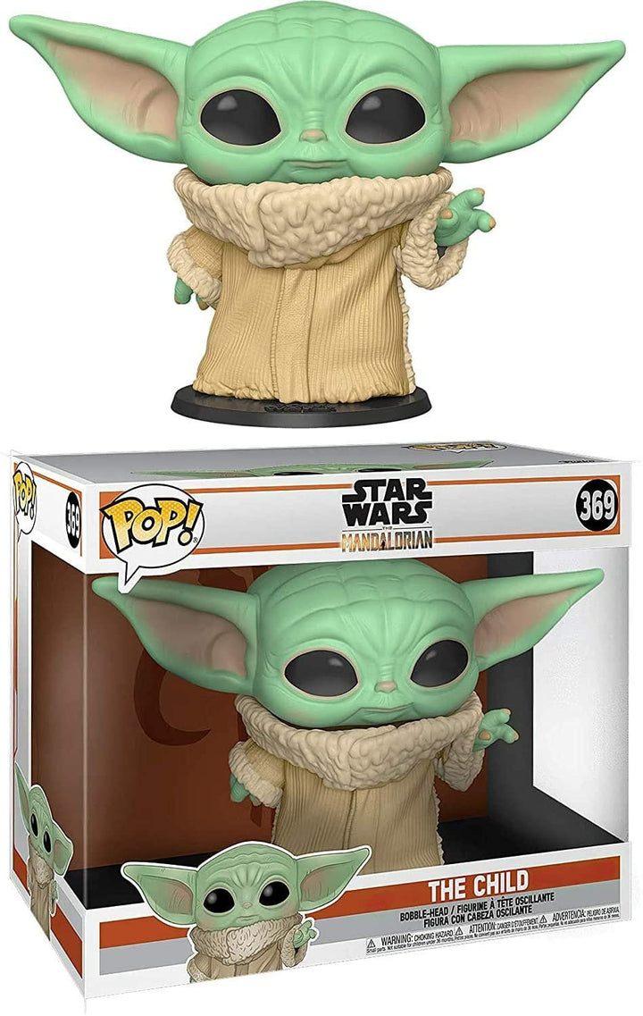 Star Wars The Mandalorian The Child Baby Yoda 10" Super Sized POP! Vinyl Figure
