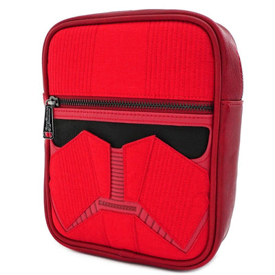 LOUNGEFLY X STAR WARS RED SITH TROOPER CROSSBODY BAG - SIDE