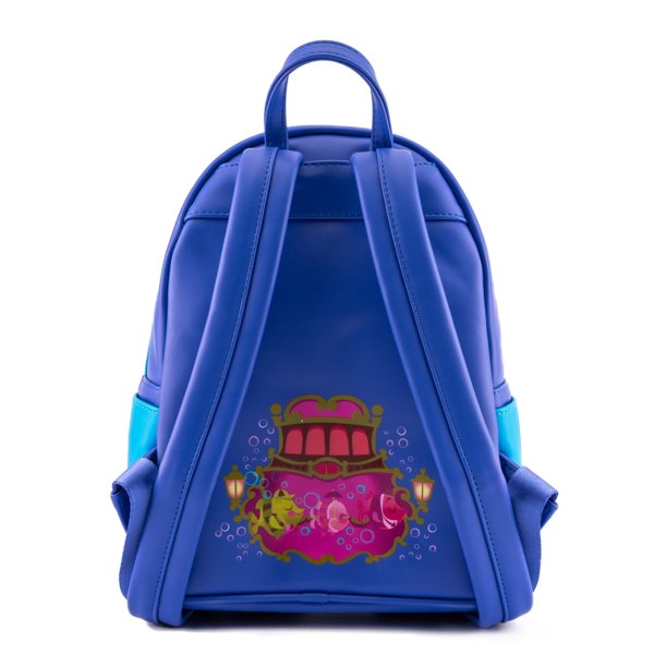 Loungefly Disney Bed Knobs & Broomsticks Beautiful Briny Ballroom Mini Backpack - Back