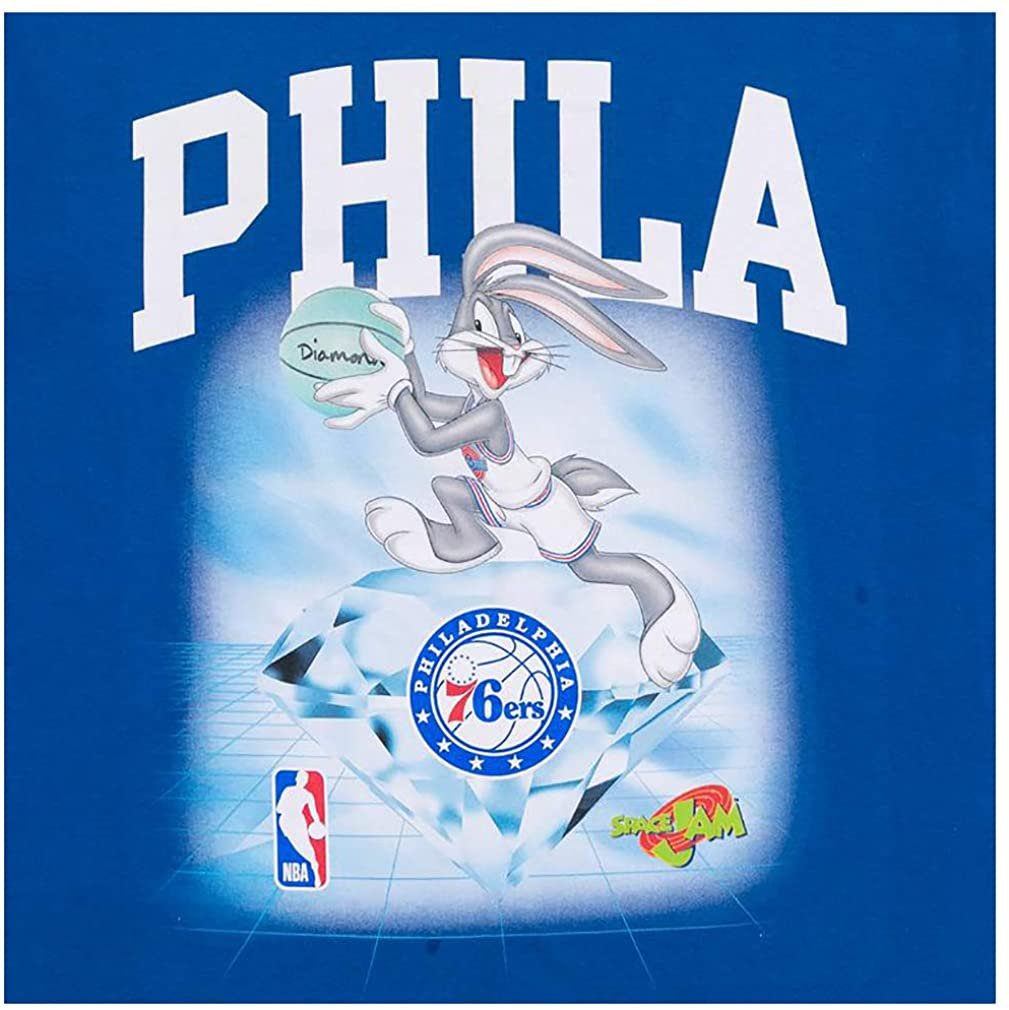 Space Jam x NBA Philadelphia 76ers Short Sleeve T-Shirt