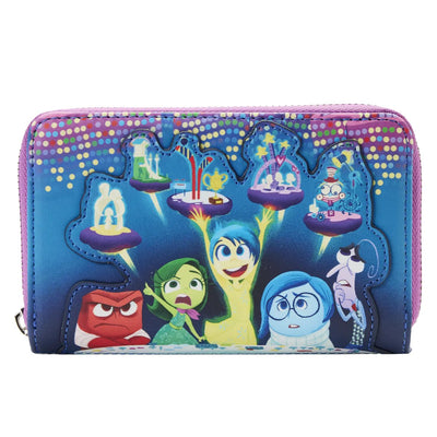 Loungefly Disney Pixar Inside Out Control Panel Zip-Around Wallet - Front