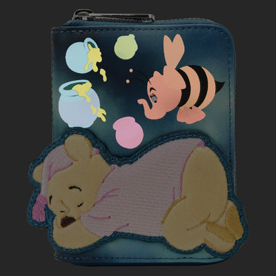 671803451148 - Loungefly Disney Winnie the Pooh Heffalump Dreams Zip-Around Wallet - Glow in the Dark