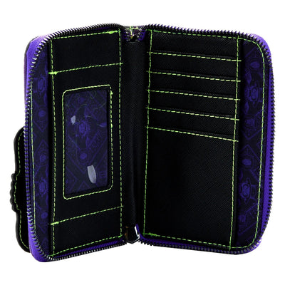 Loungefly Disney Princess and the Frog Dr. Facilier Zip-Around Wallet - Open View