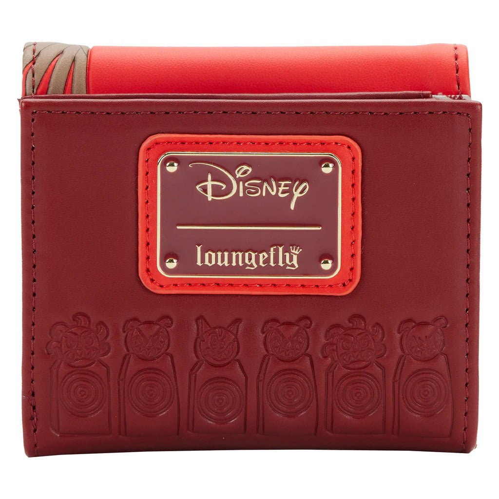 Loungefly Disney Hercules 25th Anniversary Sunset Flap Wallet - Back