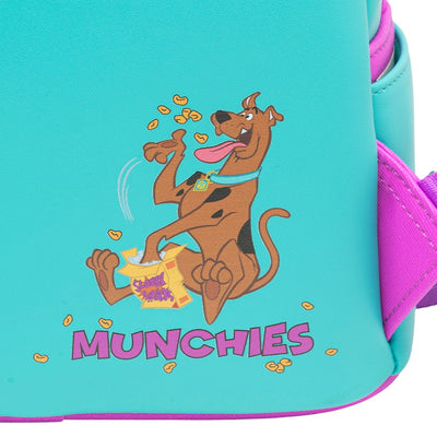 707 Street Exclusive - Loungefly Warner Brothers Scooby-Doo Scooby Snacks Mini Backpack - Back Print Closeup