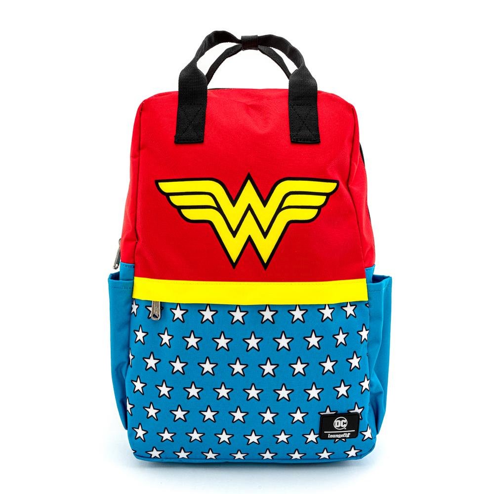 DC Comics Wonder Woman Vintage Nylon Square Backpack