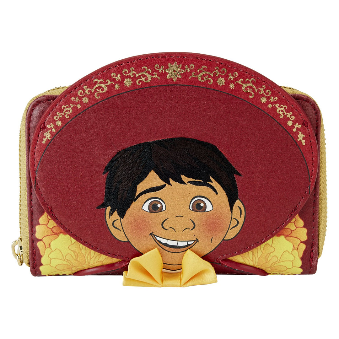 Loungefly Disney Pixar Coco Miguel Cosplay Zip-Around Wallet - Front