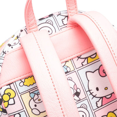 707 Street Exclusive - Loungefly Sanrio Hello Kitty and Friends Mini Backpack - Back Straps