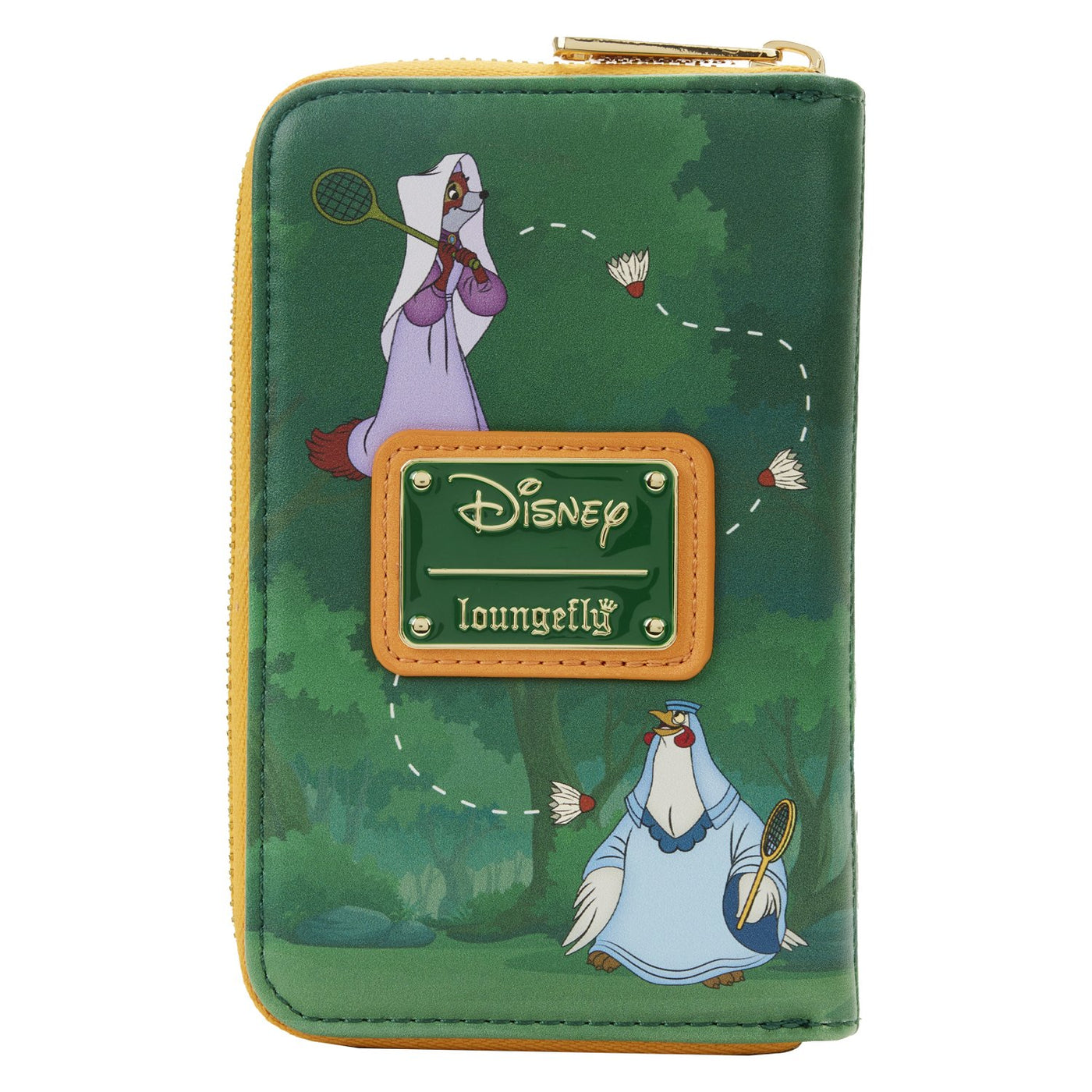 Loungefly Disney Classic Book Robin Hood Zip-Around Wallet - Back