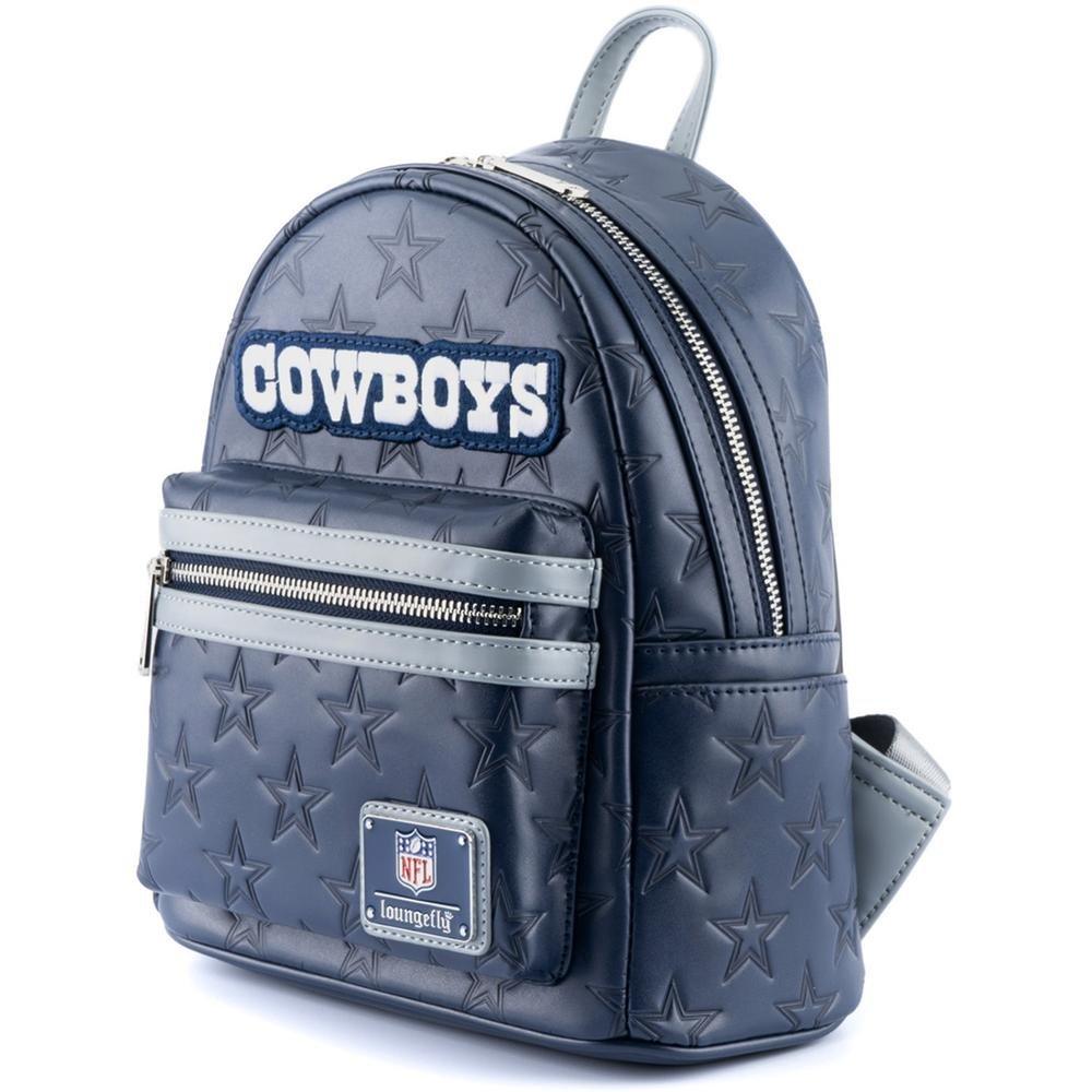 Loungefly NFL Dallas Cowboys Logo Allover Print Mini Backpack