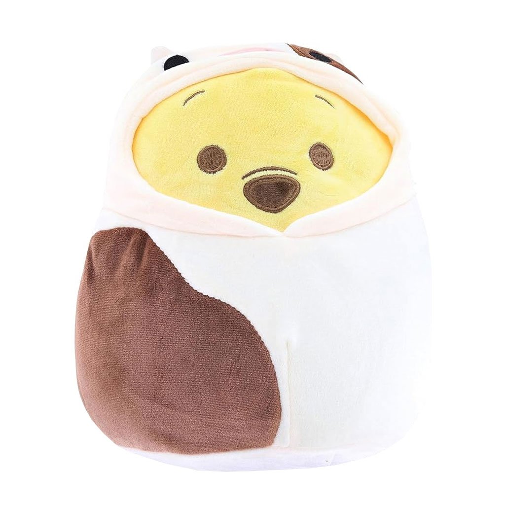Squishmallows Disney Winnie the Pooh 8" Peek-A-Pooh Cow Plush Toy - Front