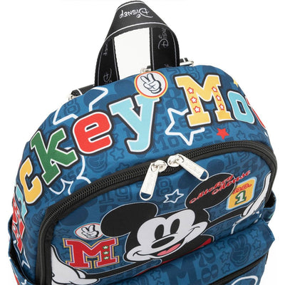 WondaPop Disney Mickey Mouse 13" Nylon Mini Backpack - Top