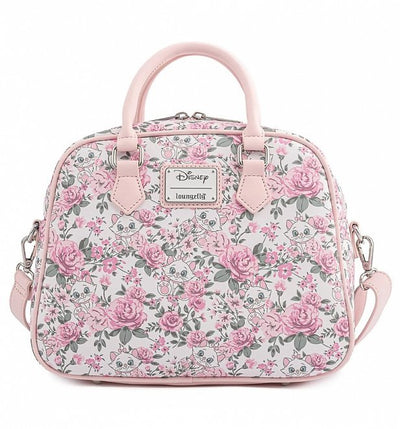 Loungefly Disney Aristocats Marie Floral Allover Print Crossbody