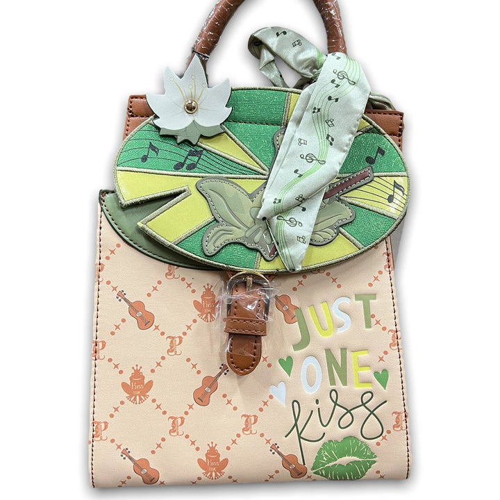 Danielle Nicole Disney Princess and the Frog Prince Naveen Monogram Mini Backpack - Front
