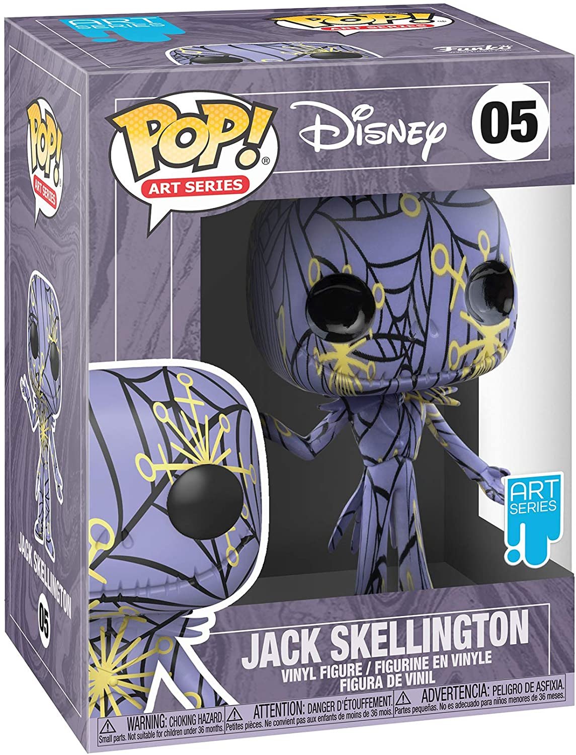 Disney Nightmare Before Christmas Jack Skellington Artist's Series POP! VInyl Figure
