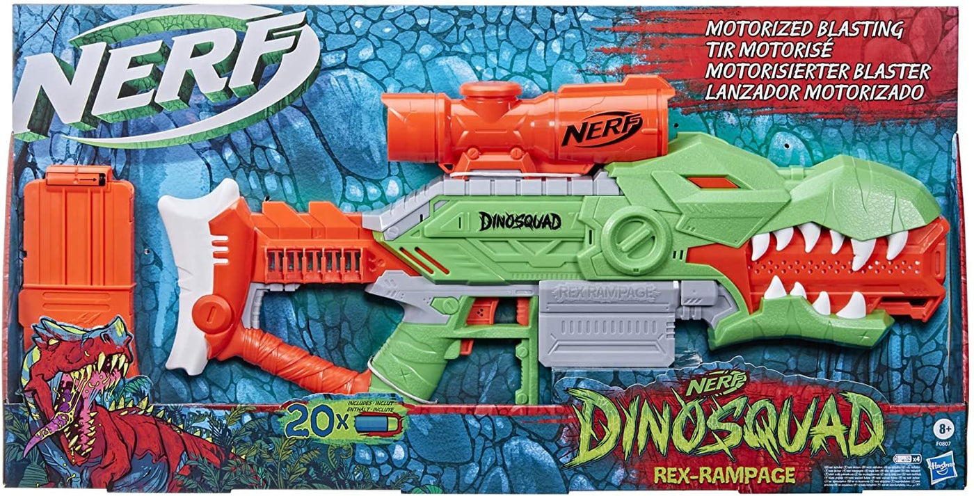 NERF DinoSquad Rex-Rampage Motorized