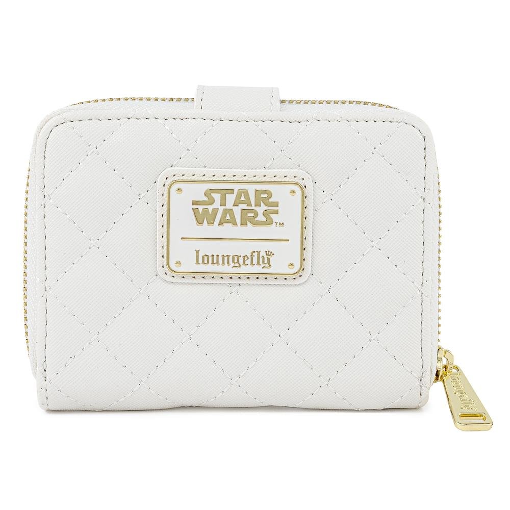 Star Wars White Gold Rebel Hardware Zip-Around Wallet