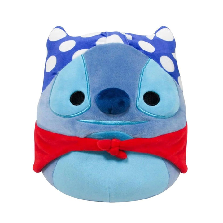 Squishmallows Disney Lilo and Stitch 8" Superhero Stitch Plush Toy - Front