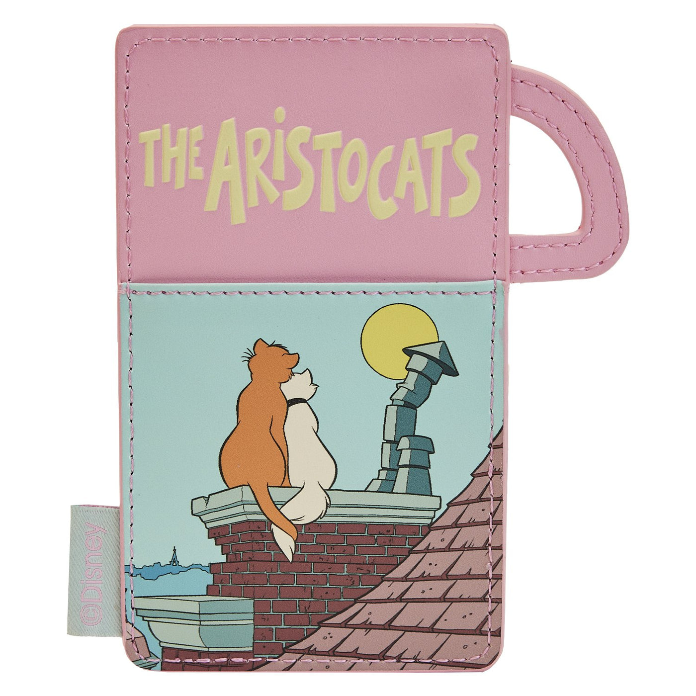 671803446755 - Loungefly Disney The Aristocats Poster Cardholder - Back