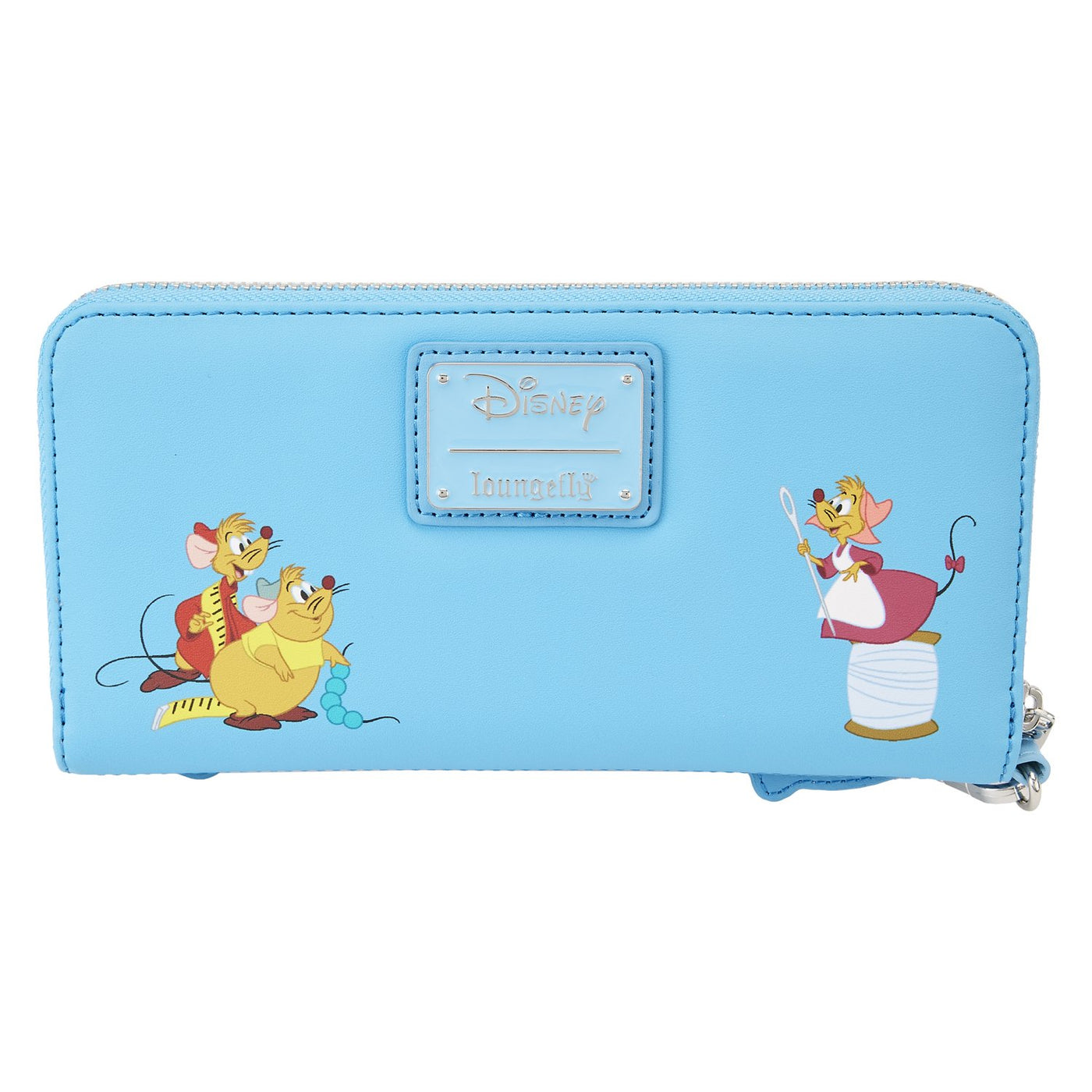 Loungefly Disney Cinderella Princess Lenticular Series Zip-Around Wristlet - Back