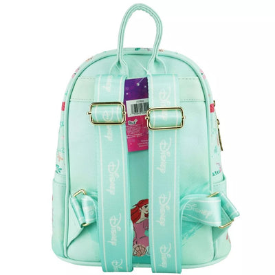 WondaPop Disney The Little Mermaid Pastel Mini Backpack - Back with Straps