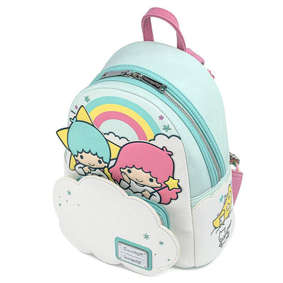 Sanrio Little Twin Stars Two Stars on Cloud Mini Backpack - Aerial View