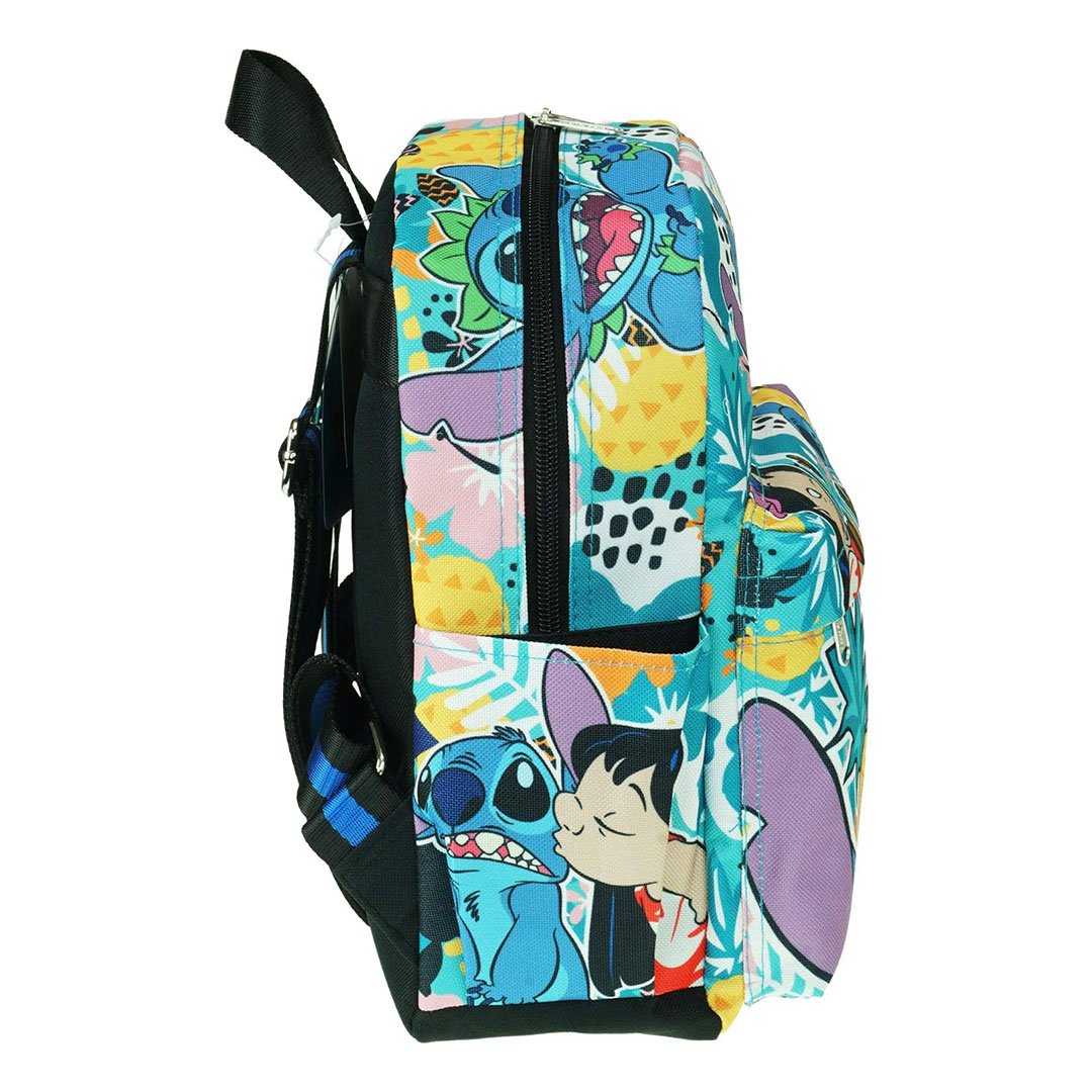 WondaPop Disney Lilo and Stitch with Angel Nylon Mini Backpack - Side 1