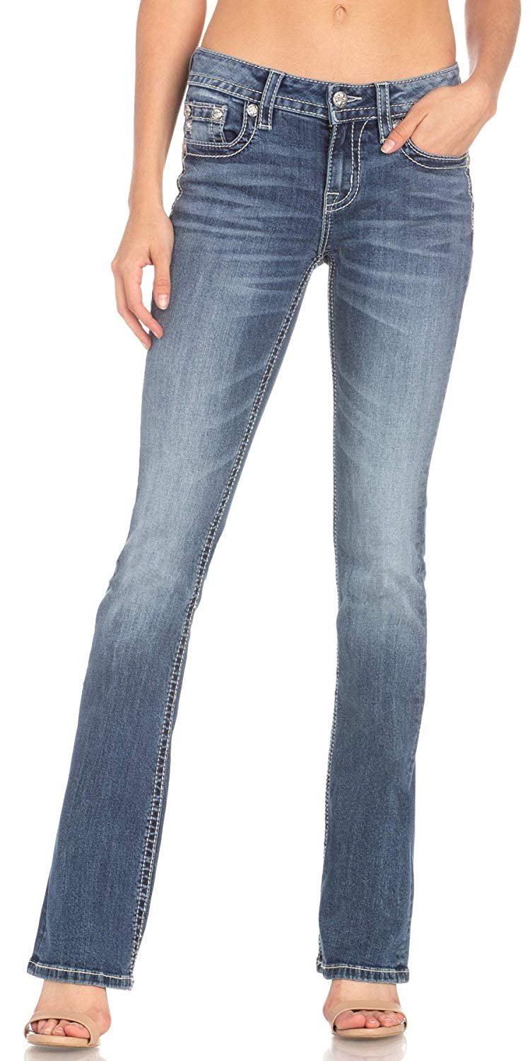 Sleek Style Bootcut Jeans