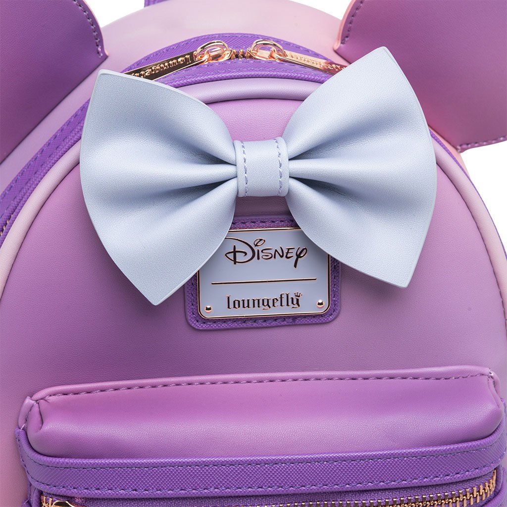 Outlets Limited edition purple celebration Minnie Mouse Loungefly backpack