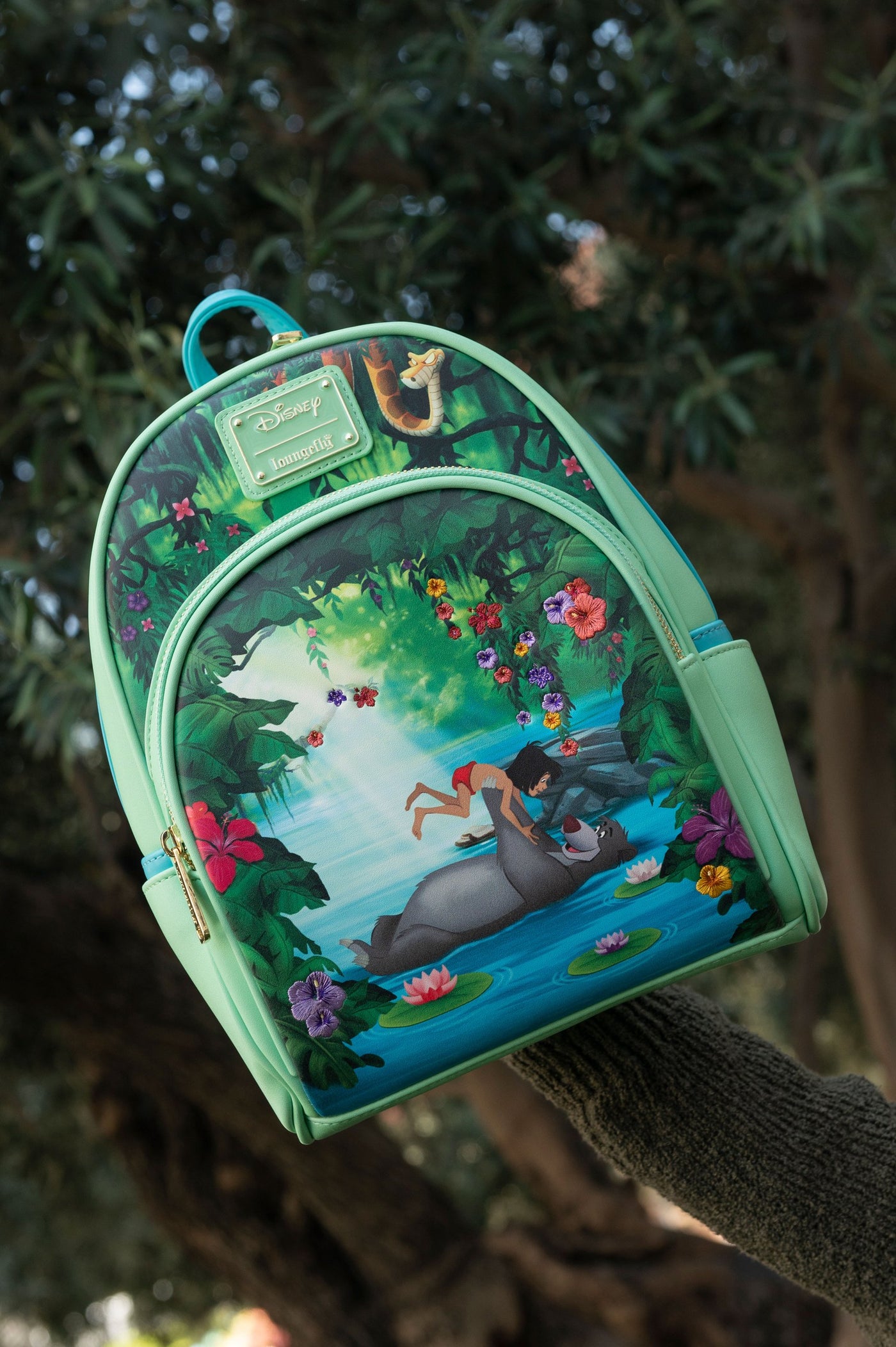 Loungefly Disney Jungle Book Bare Necessities Mini Backpack - IRL 01