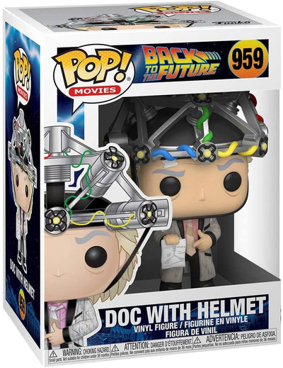 Funko Pop! Movies: Back to The Future - Doc with Helmet