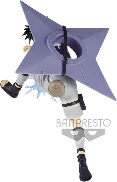 Banpresto Naruto Vibration Stars-Uchiha Sasuke-, Multiple Colors (BP17427)