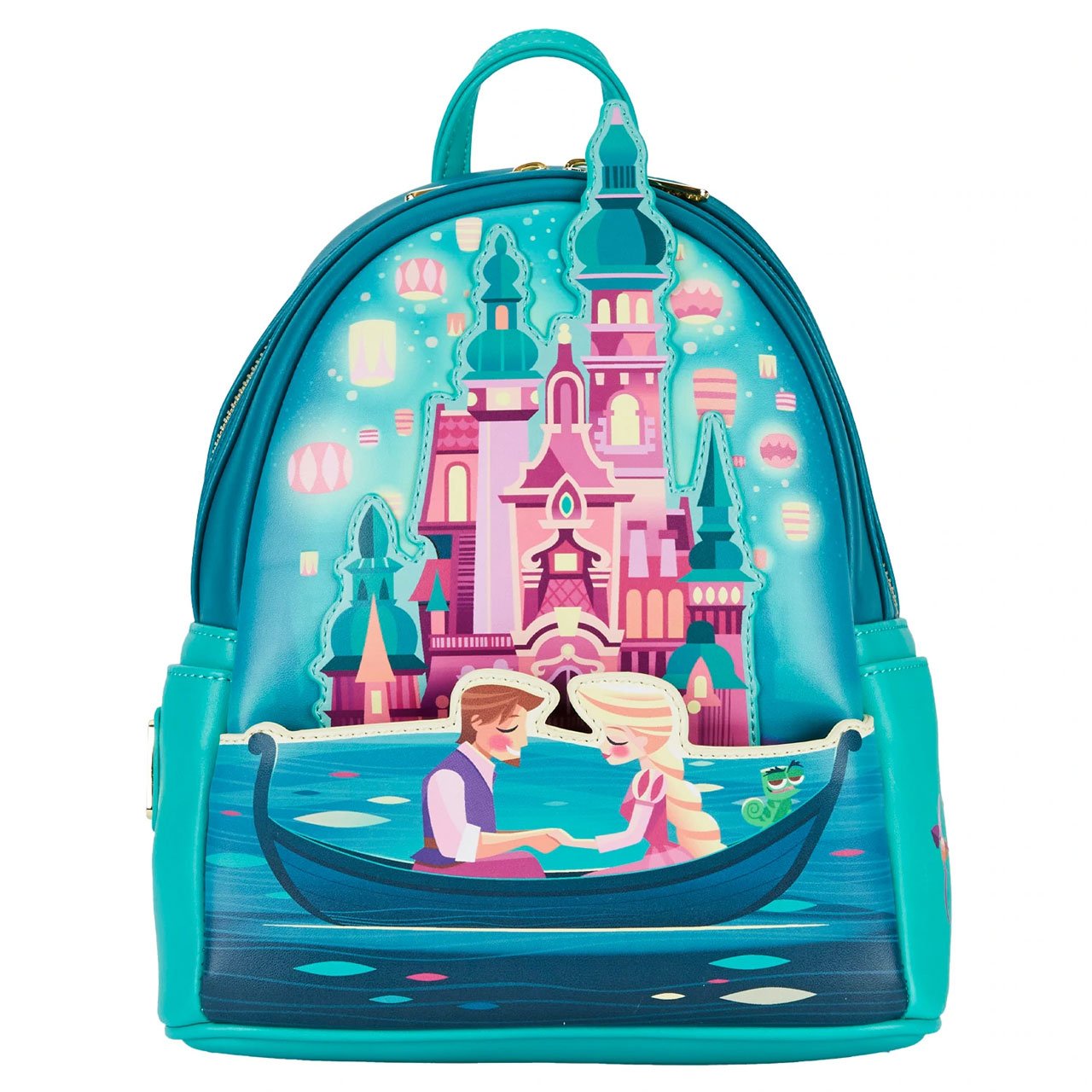 Loungefly Disney Tangled Princess Castle Series Mini Backpack - Front