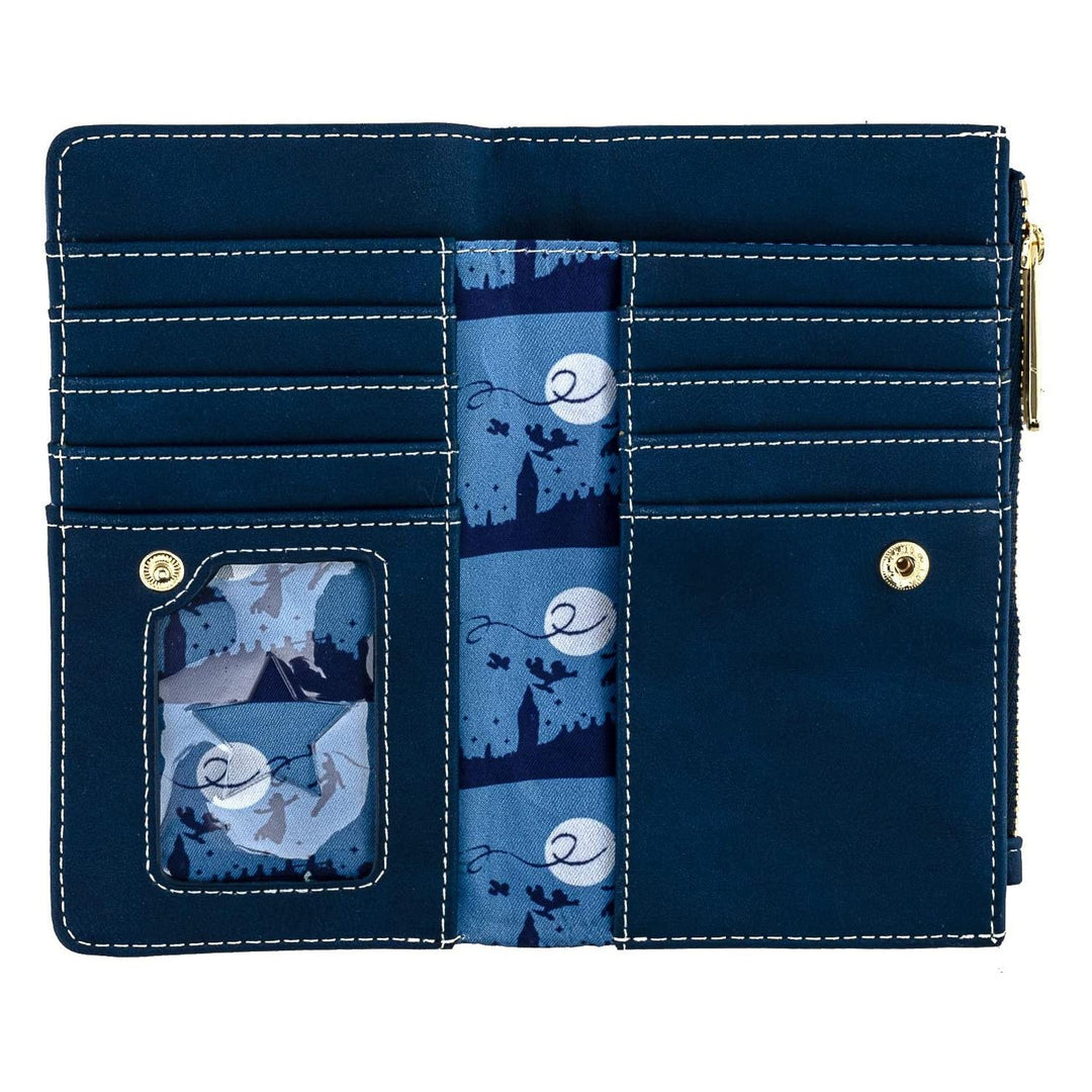 Loungefly Disney Peter Pan Second Star Flap Wallet