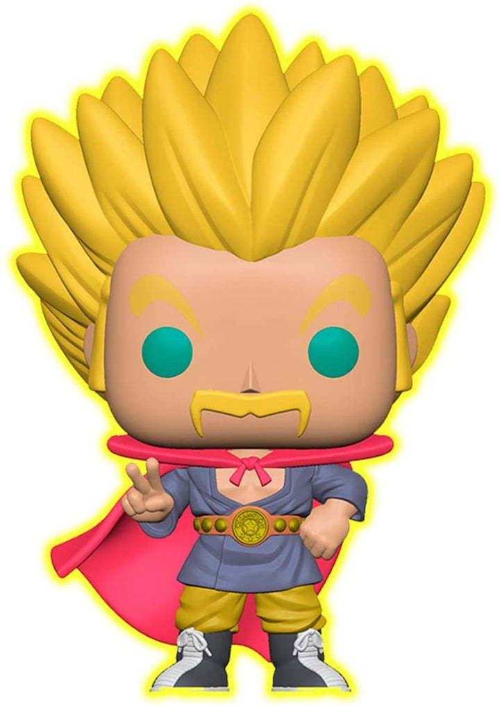 Dragon Ball Super Glow in the Dark Super Saiyan Hercule POP! Vinyl FIgure