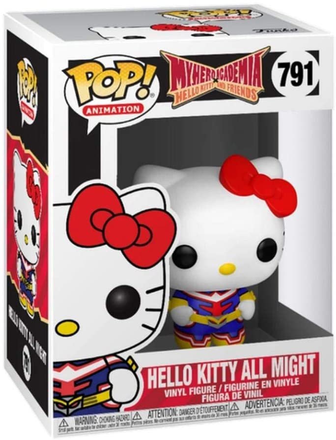 Sanrio x My Hero Academia Hello Kitty All Might POP! Vinyl Figure